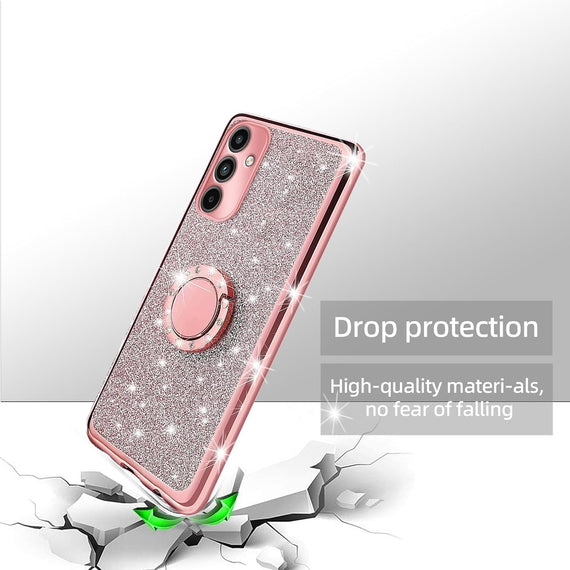 HR CASES SAMSUNG A15 5G METKASE LUXURY WALLET (MKWLT-A15-RGOLD)