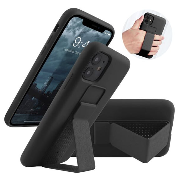 HR CASES IPHONE 11 (XI6.1) THUNDER KICKSTAND (QBTHNDR-IP11-BK)