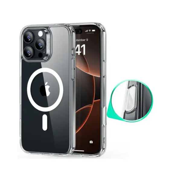 HR CASES IPHONE 16 PRO MAX 6.9 INCH (MGTRNS-MAX16-CLR)